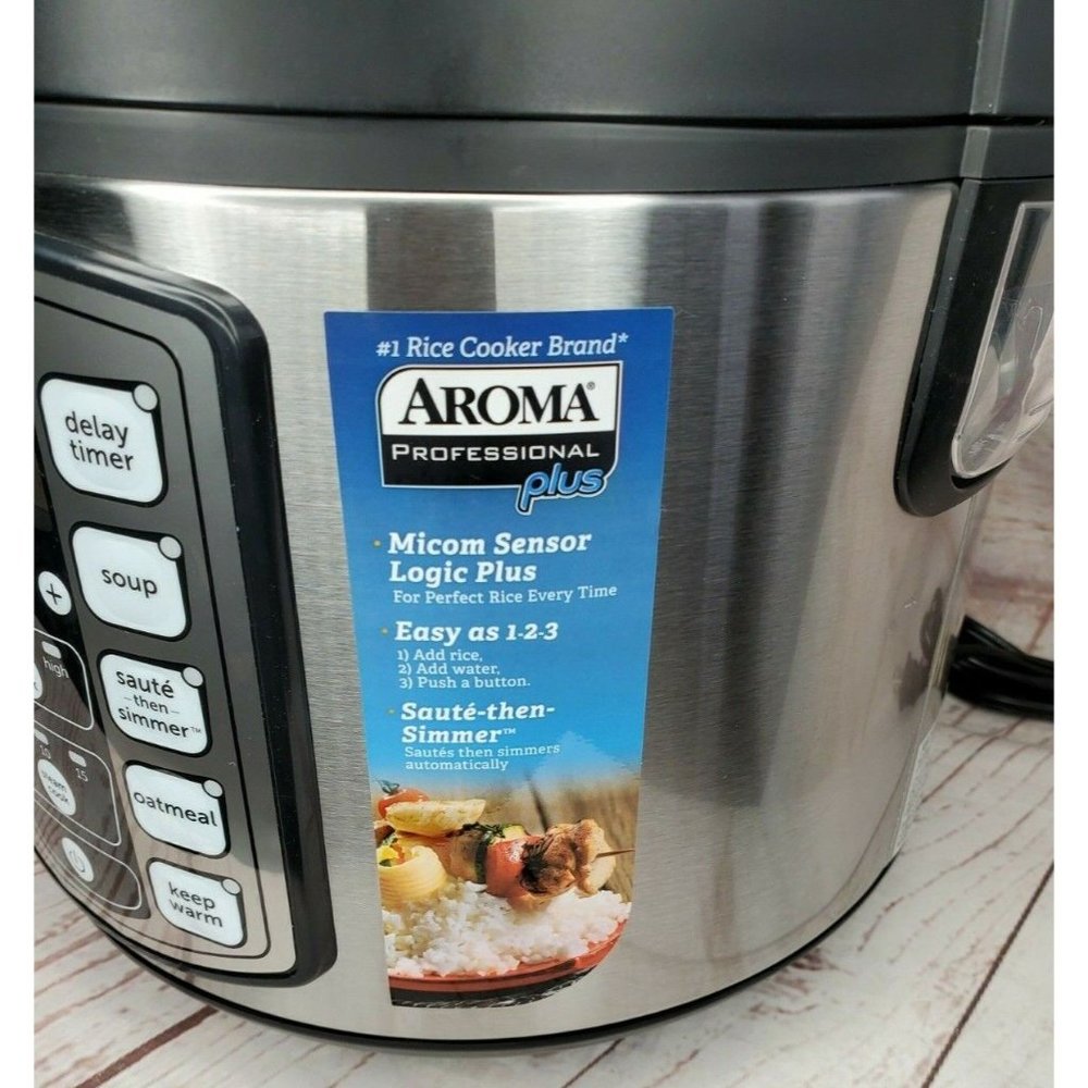 Aroma Professional Plus Micom Sensor Saut Then Simmer #1 Rice Multi-Cooker View 3